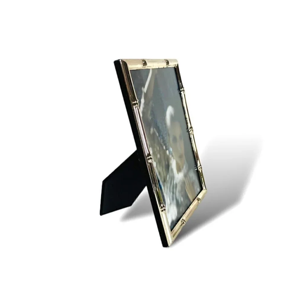 TWO BEAUTIFUL SILVER PHOTO PICTURE FRAMES BUNDLE Like New!